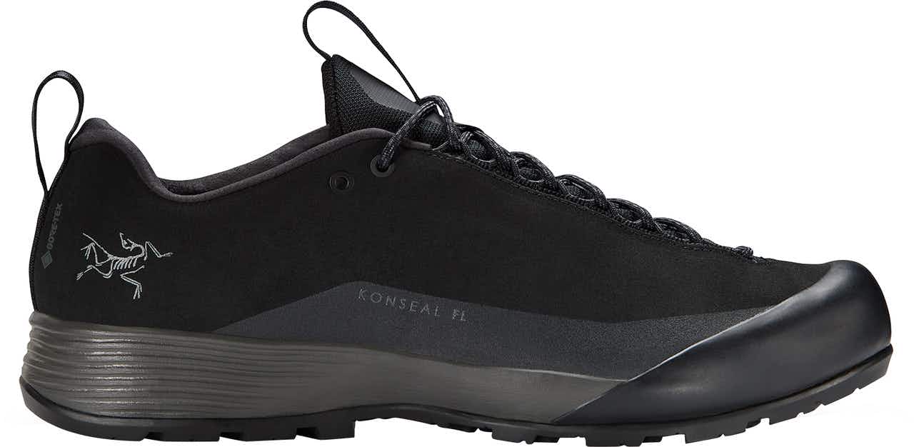 Konseal FL 2 Leather Hiking Shoes Black/Black