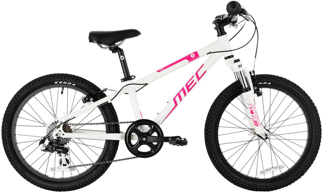 Dash Bicycle Pearl White/Pink Punch