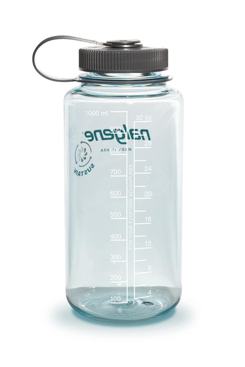 Sustain Wide Mouth Water Bottle 1L Seafoam