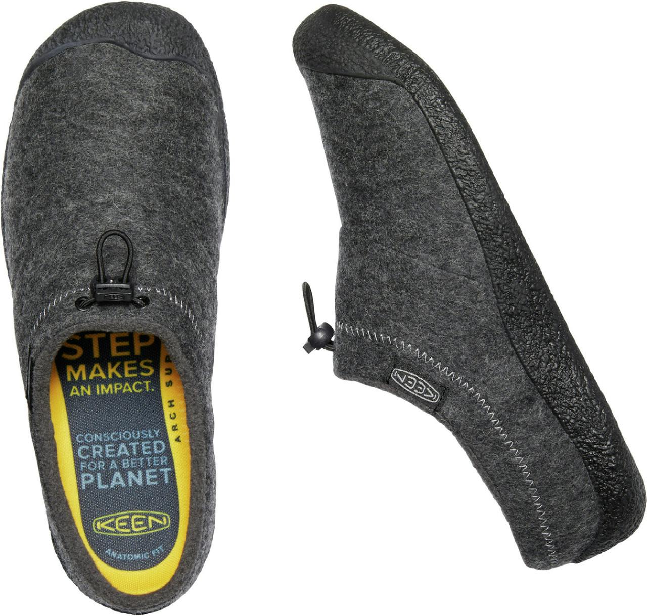 Howser III Shoes Charcoal Grey Felt/Black