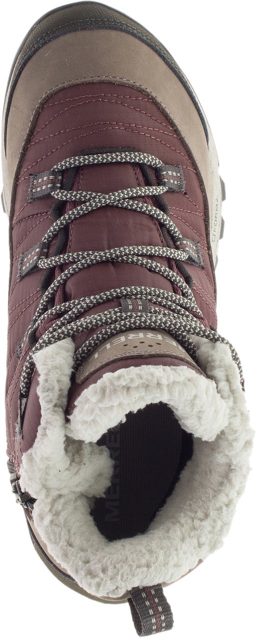 Antora Sneaker Winter Boots Maroon