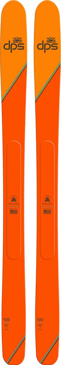 Pagoda 100RP Skis Orange