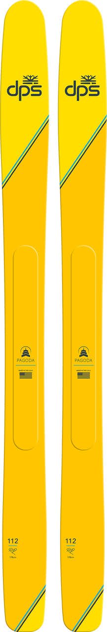 Pagoda 112RP Skis Yellow