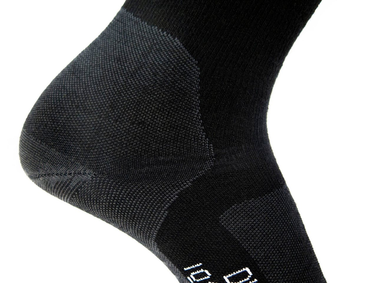 IQfit Ultimate Thin Socks Black/Grey