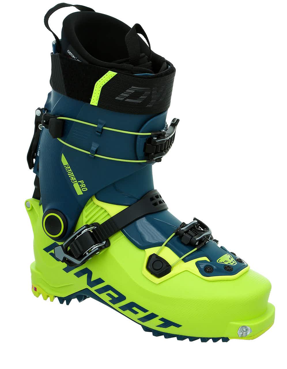 Radical Pro Ski Boots Petrol/Lime Punch