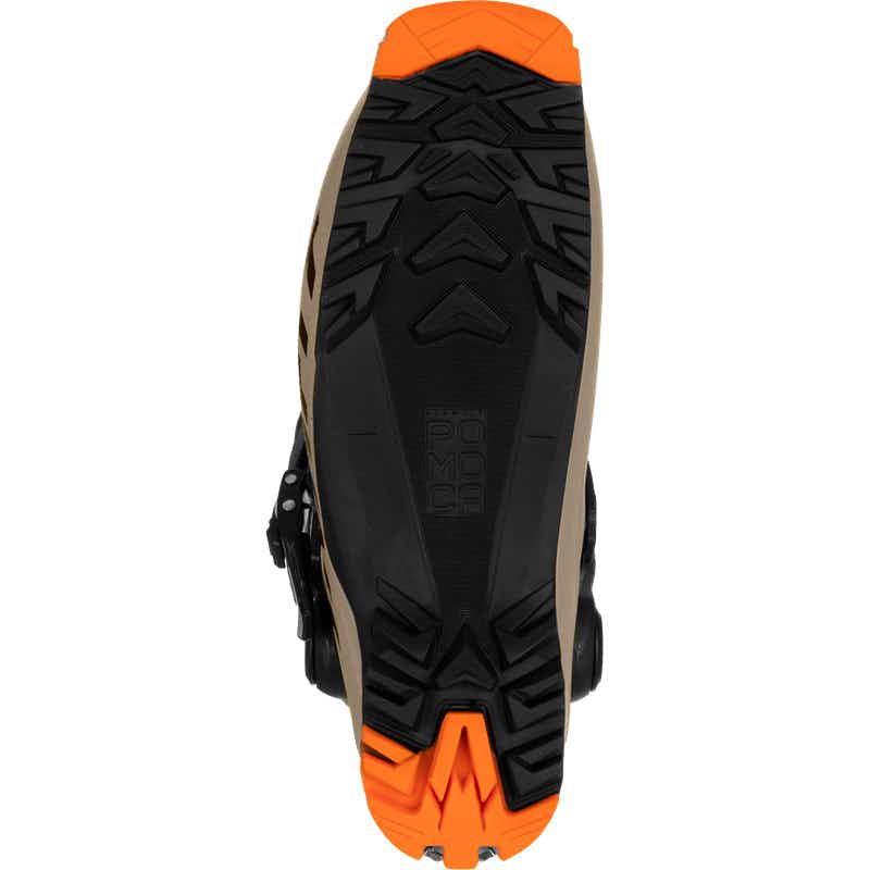 Radical Pro Ski Boots Rock Khaki/Fluo Orange