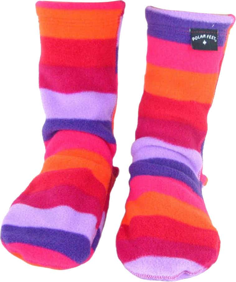 Non Skid Fleece Socks Jellybean
