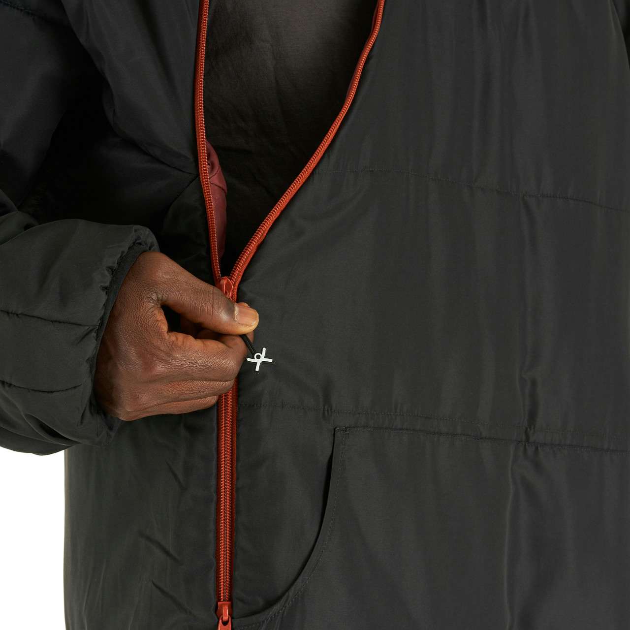 Lite Wearable Sleeping Bag Black Terracotta