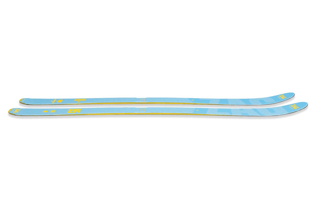 UBAC Lady 95 Skis Light Blue/Yellow