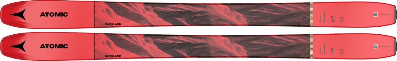Backland 107 Skis Red