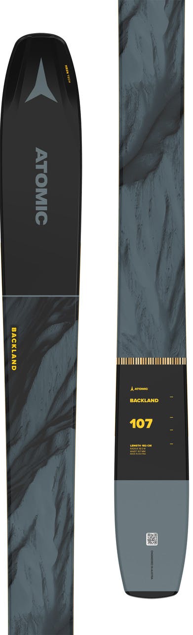 Backland 107 Skis Black