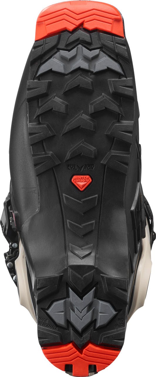 S/Lab Mtn Boots Black/Rainy Day Red