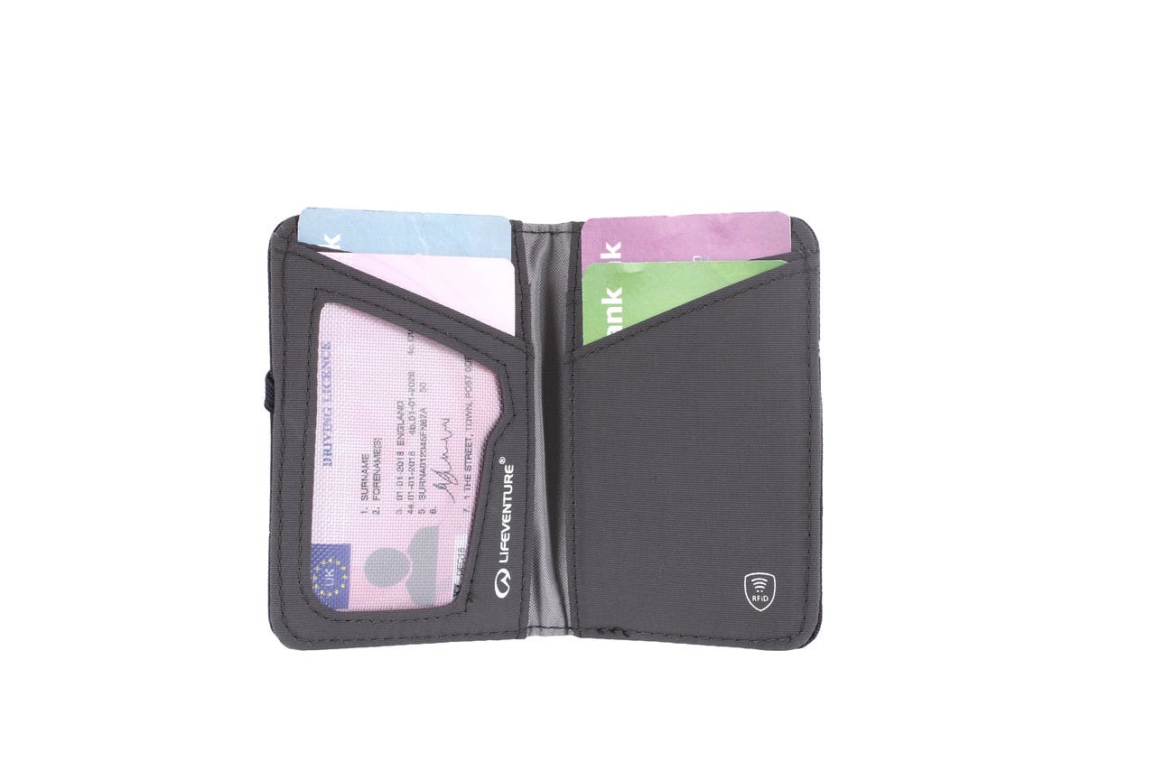 RFID Recycled Card Wallet Navy Blue