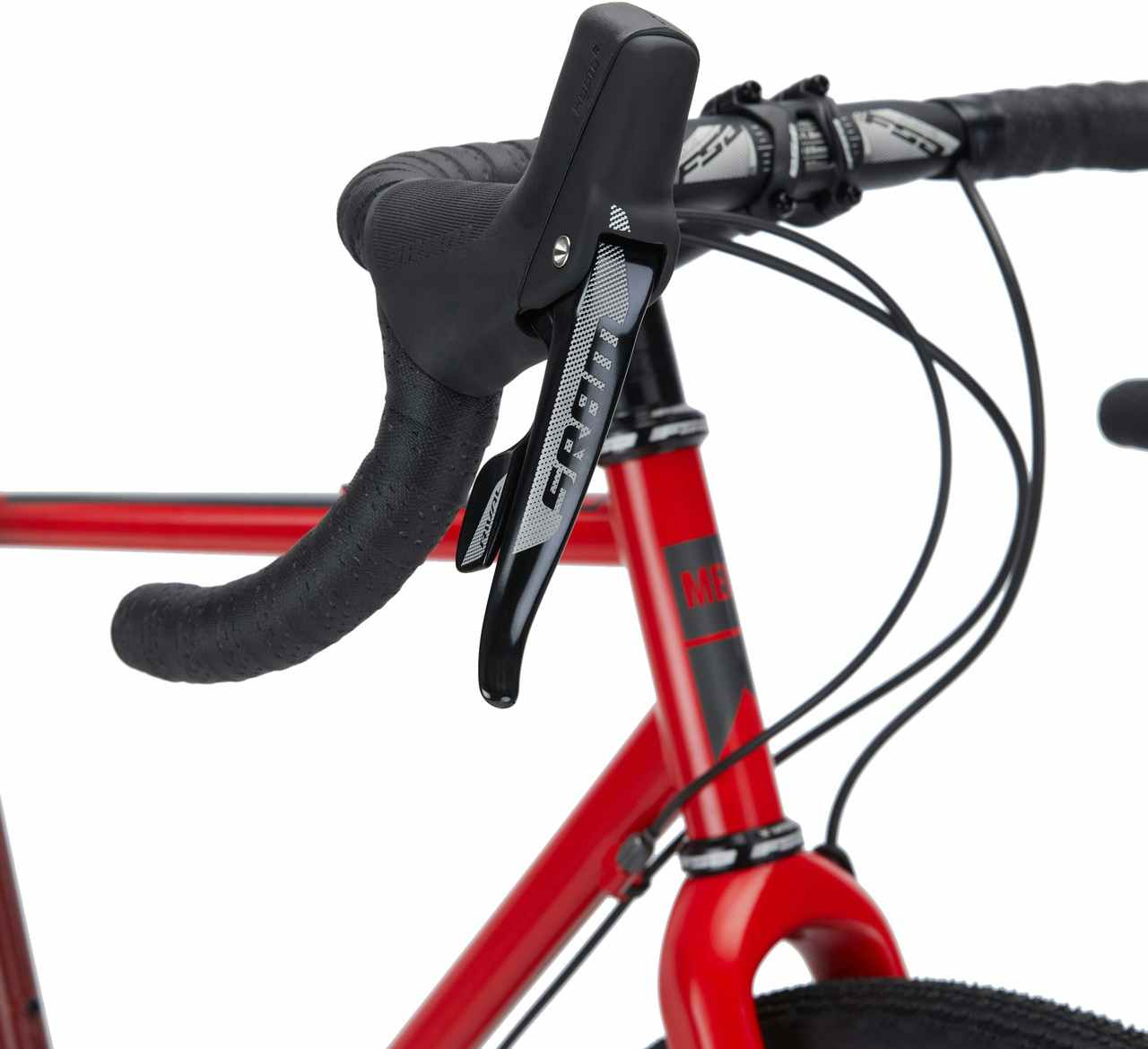 Vélo de route Provincial 1x Rouge/Fonte