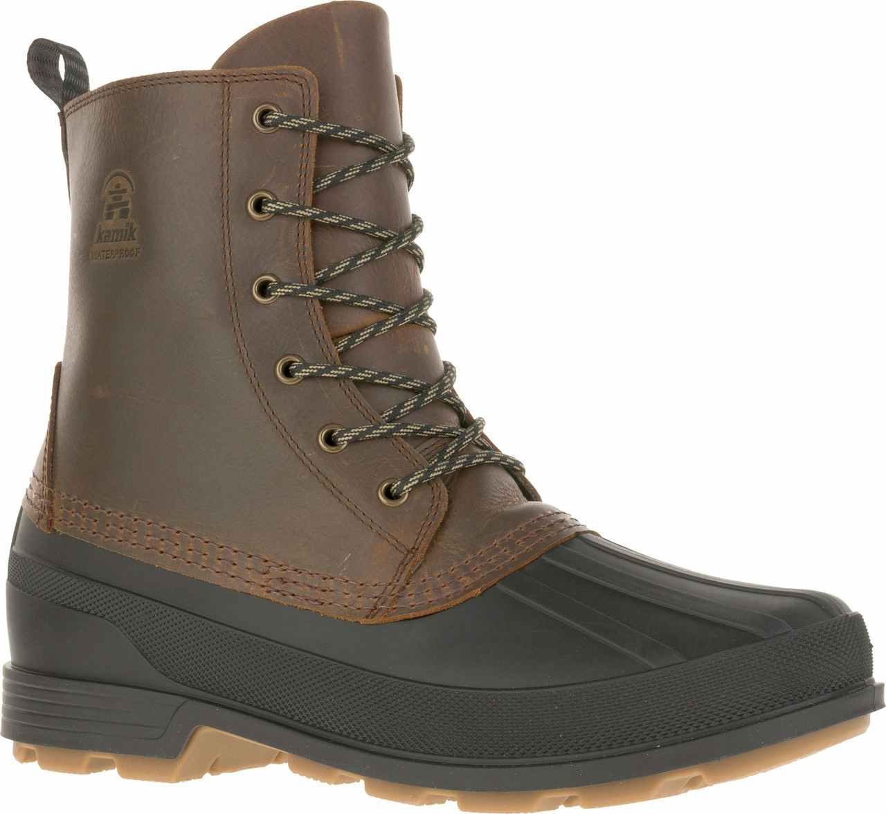 Lawrence Leather Waterproof Insulated  Boots Chocolate
