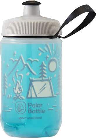 Kids Insulated 355ml Water Bottle Campfire/Teal