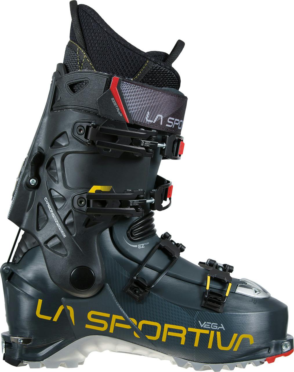 Bottes de ski Vega Carbone/Jaune