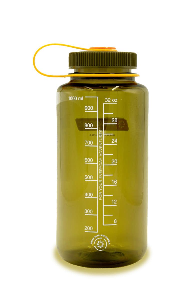 Sustain Wide Mouth Water Bottle 500ml Olive