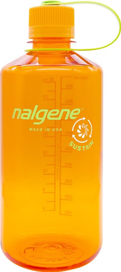 Sustain Narrow Mouth Water Bottle 1L Clementine