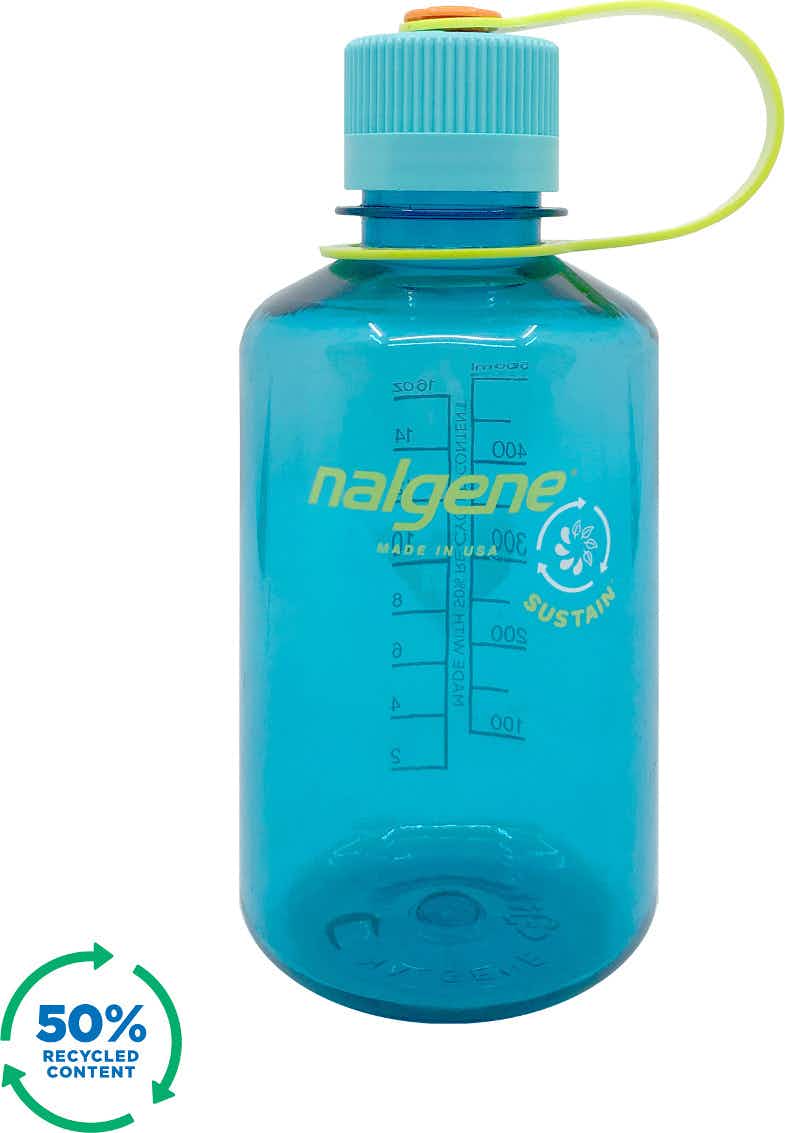 Sustain Narrow Mouth Water Bottle 500ml Cerulean