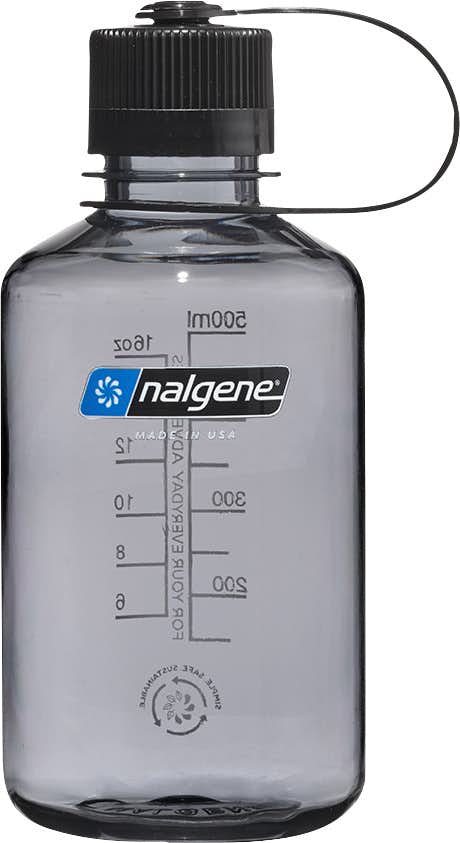 Sustain Narrow Mouth Water Bottle 500ml Grey