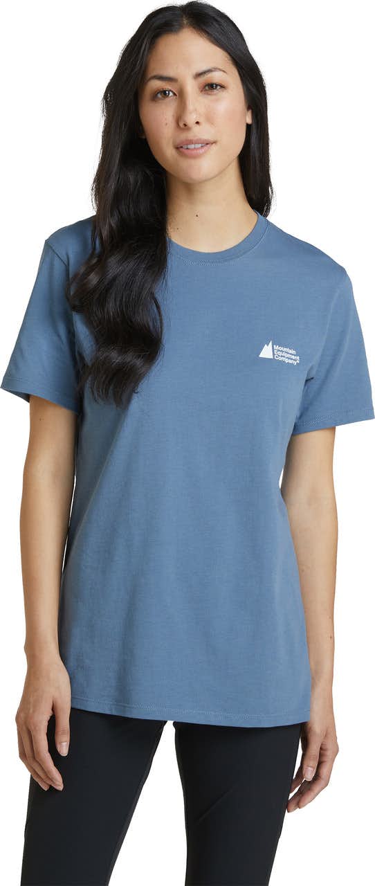 Logo Short Sleeve T-Shirt Vintage Blue