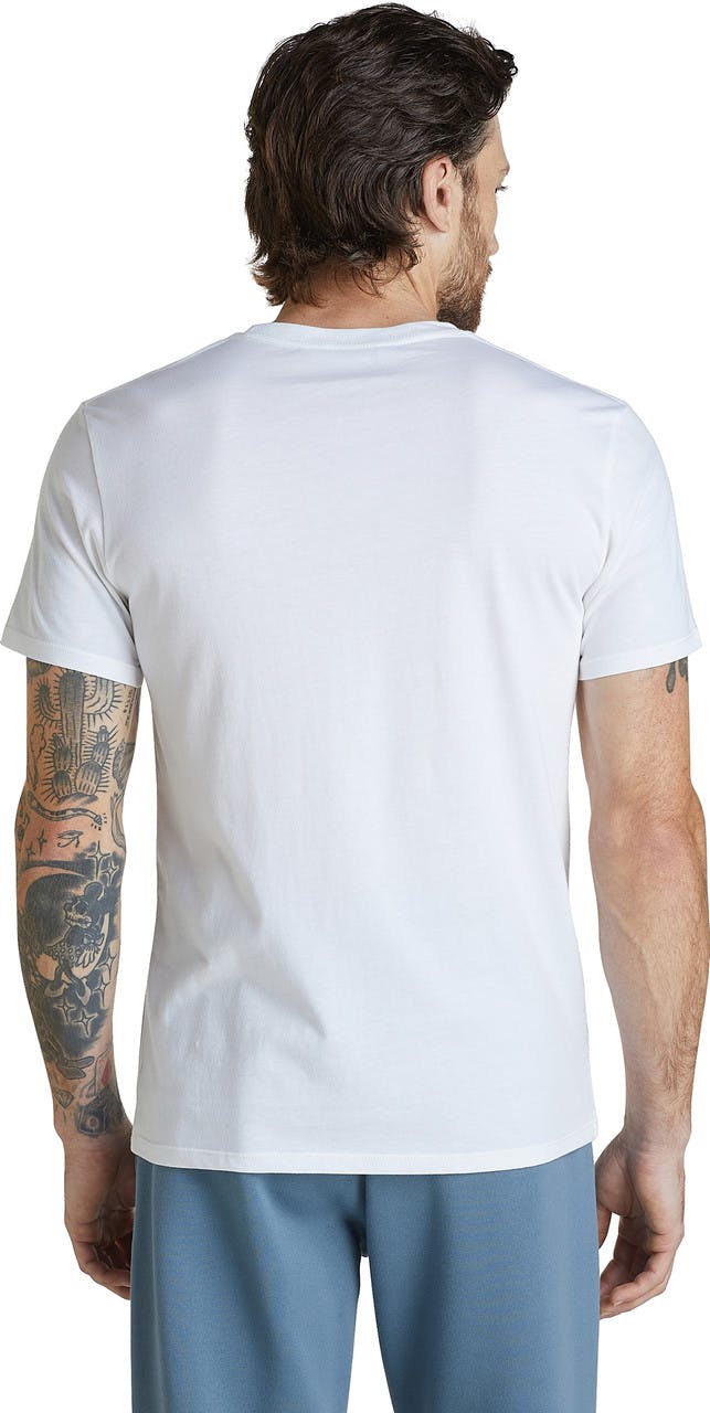T-shirt certifié équitable avec logo Blanc