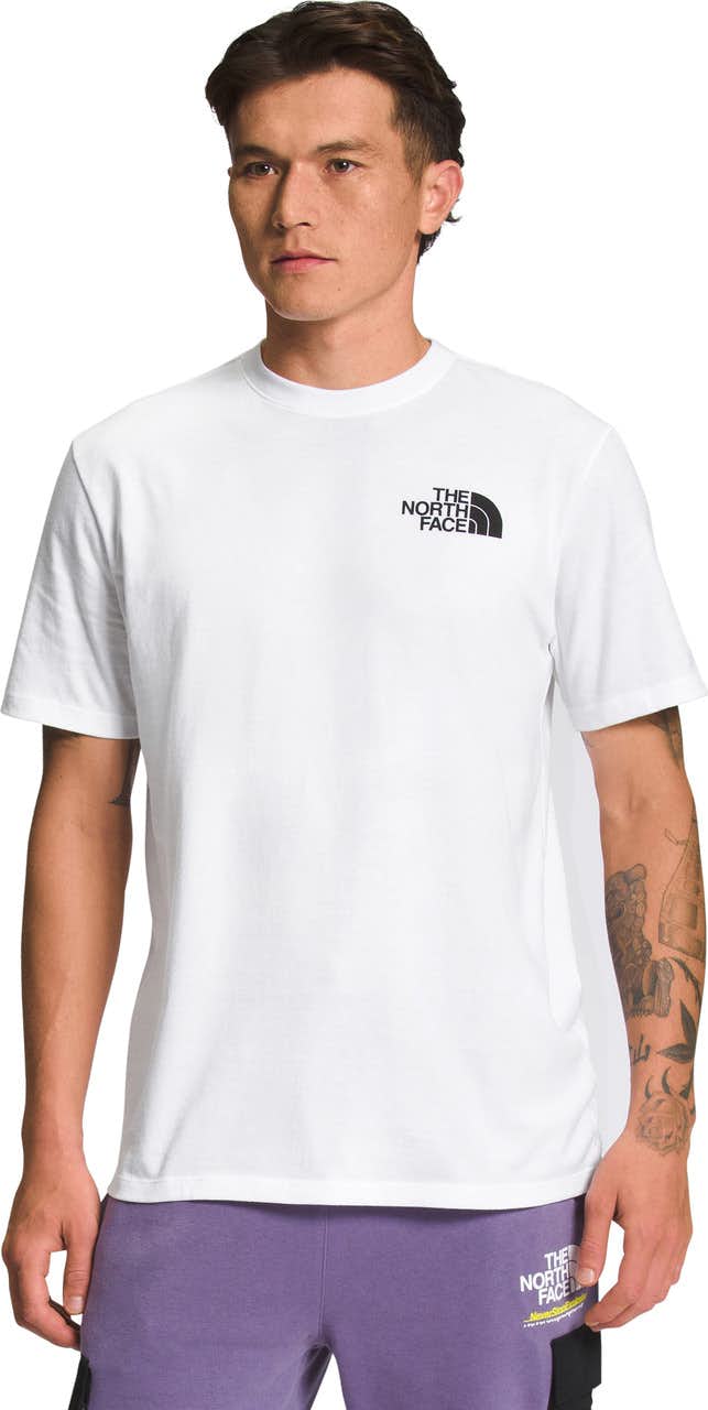 Box NSE Short Sleeve T-Shirt TNF White/Ombre Graphic