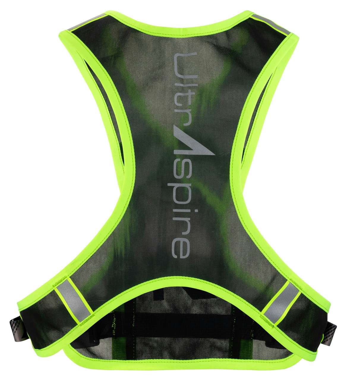 Neon Reflective Vest Black