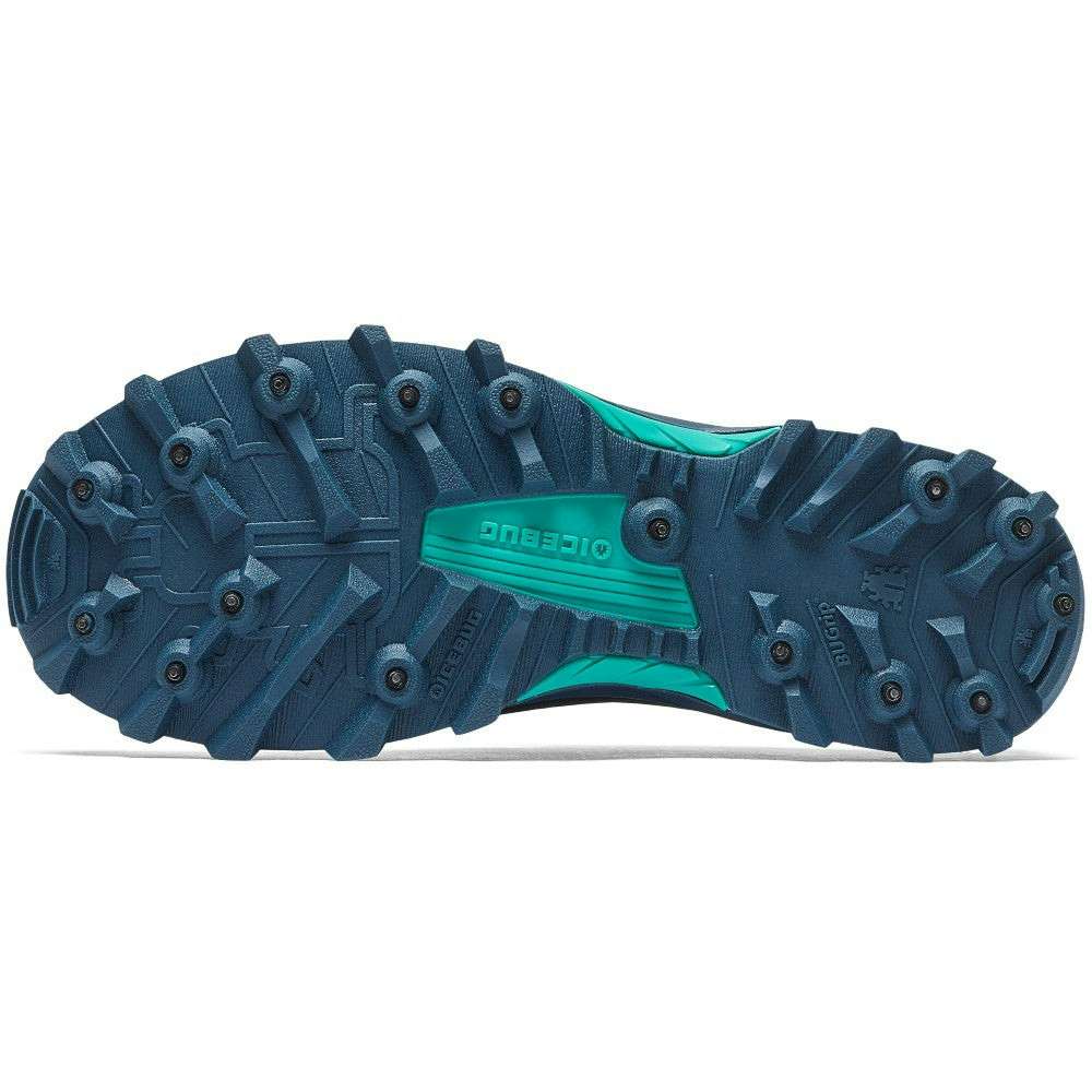Pytho6 BUGrip Traction Trail Running Shoes Dark Blue/Mint
