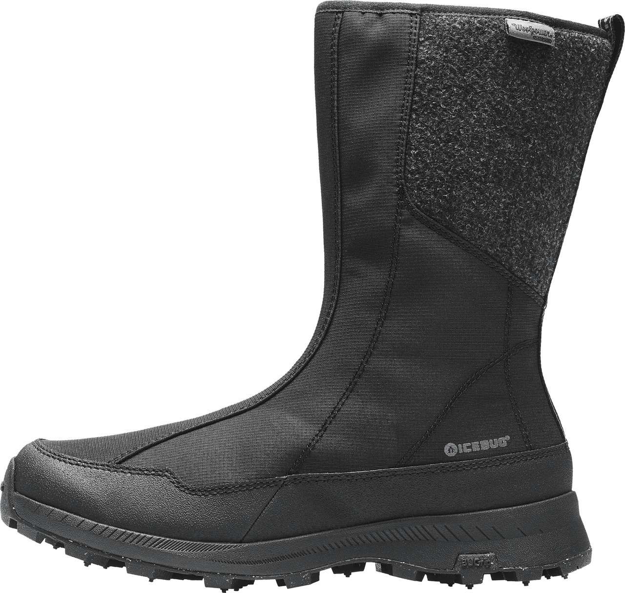 Sund Wool Insulated Water Resistant Boots Black