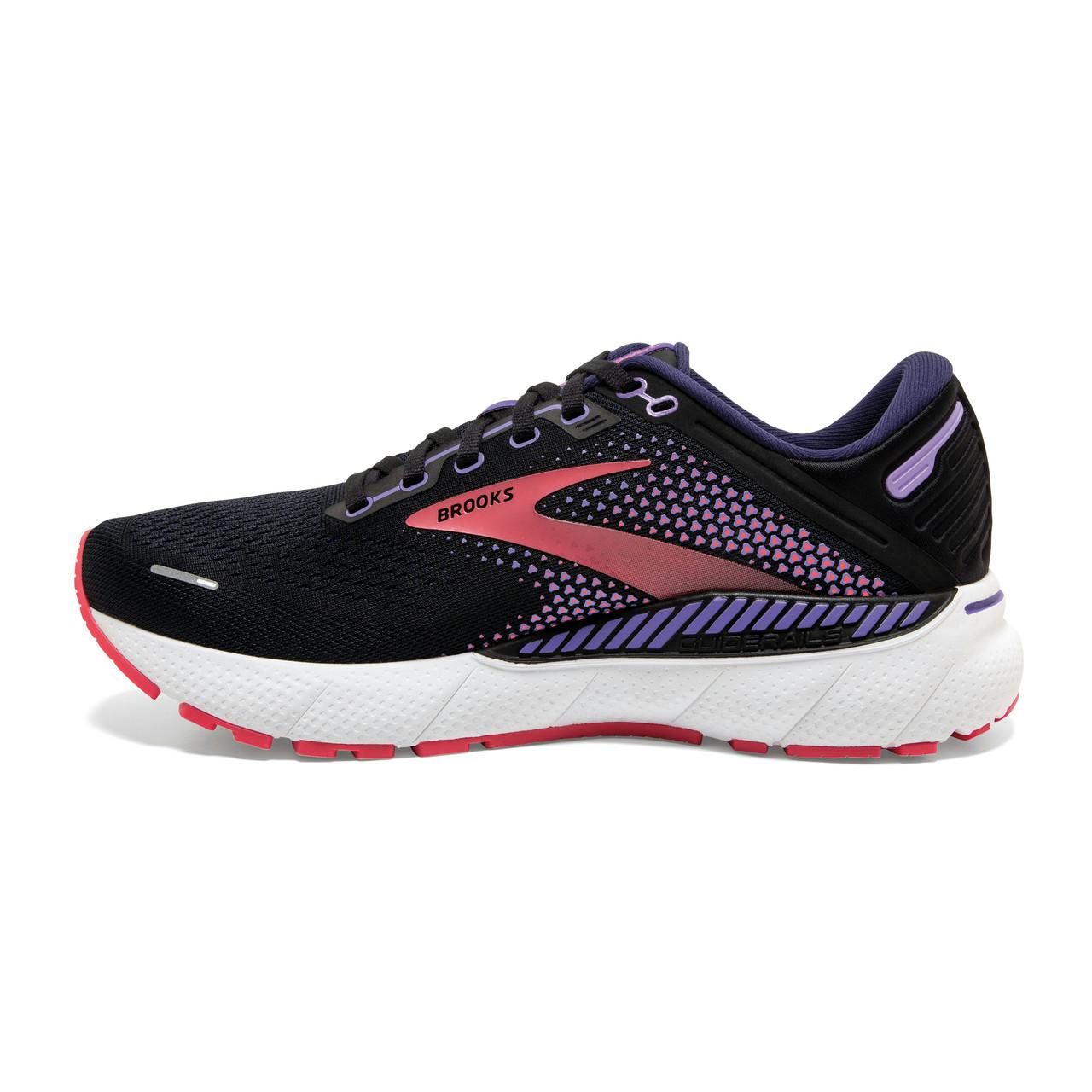Adrenaline GTS 22 Road Running Shoes Black/Purple/Coral