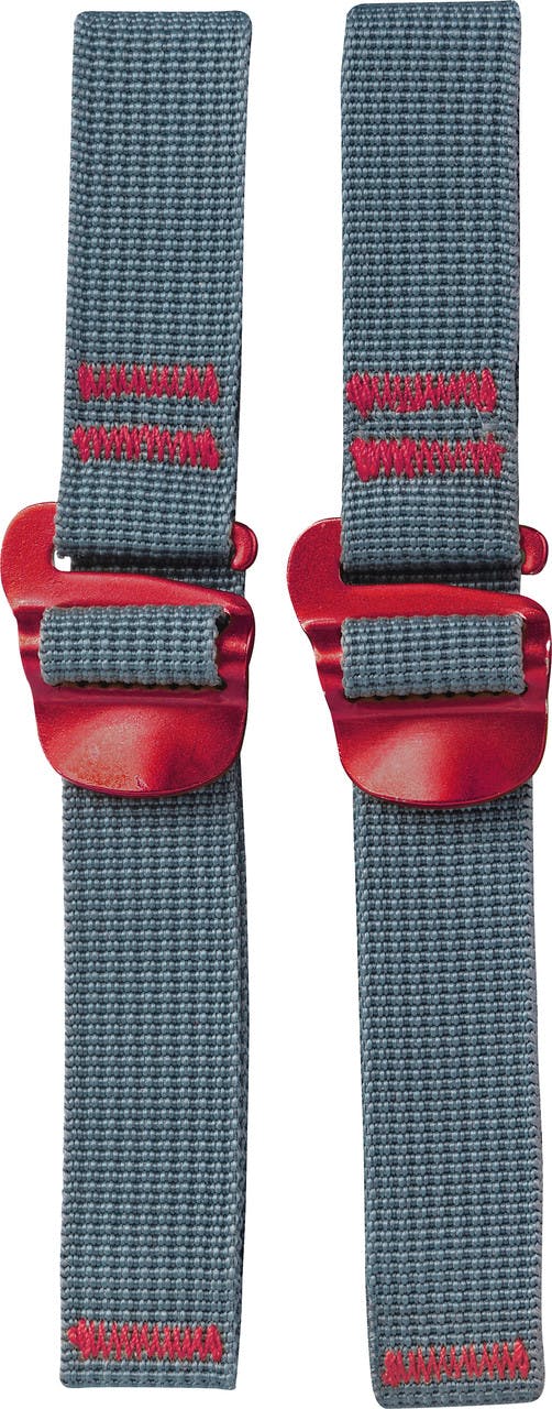Hook Released 20mm Accessory Straps - 2 Pack Grey