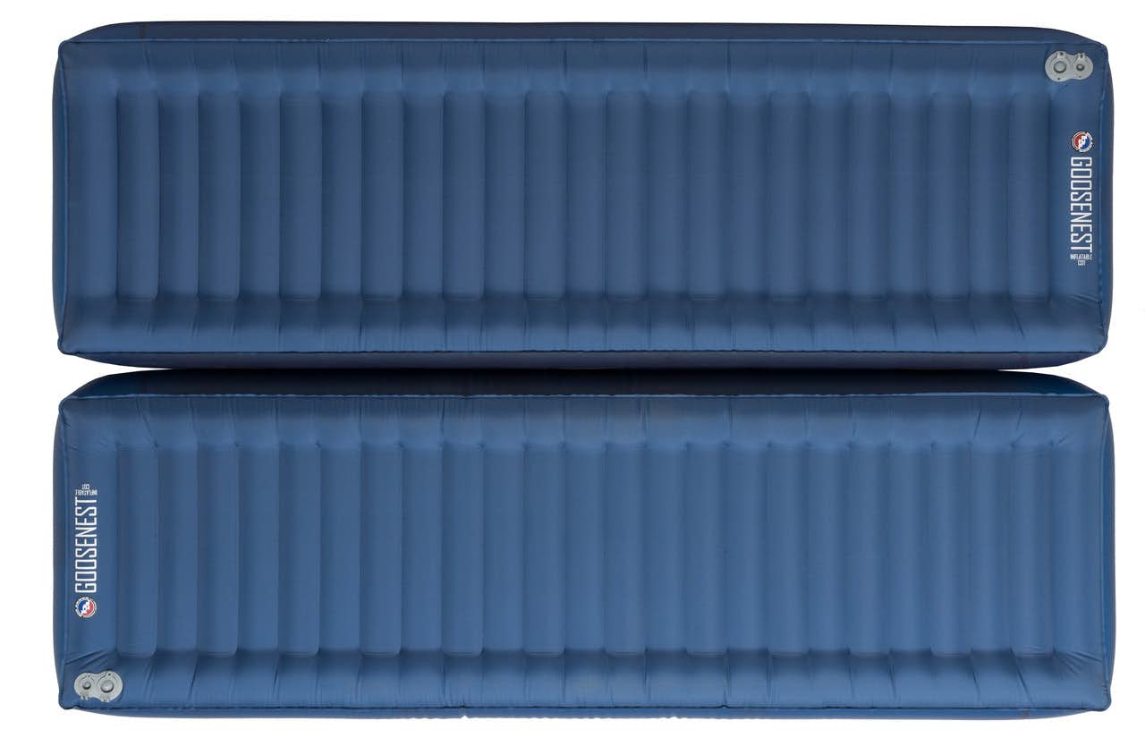Goosenest Double Decker Inflatable Cot Blue