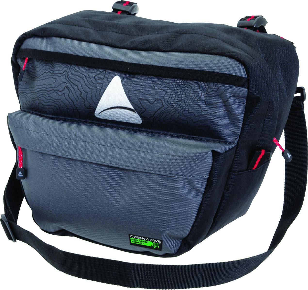 Seymour Oceanweave P7 Handlebar Bag Grey/Black
