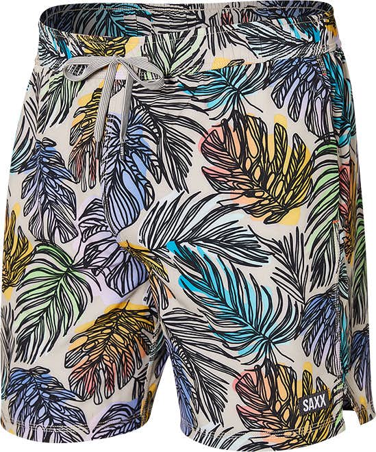 Oh Buoy 2N1 Volley Shorts 7" Jungle Glow/Multi