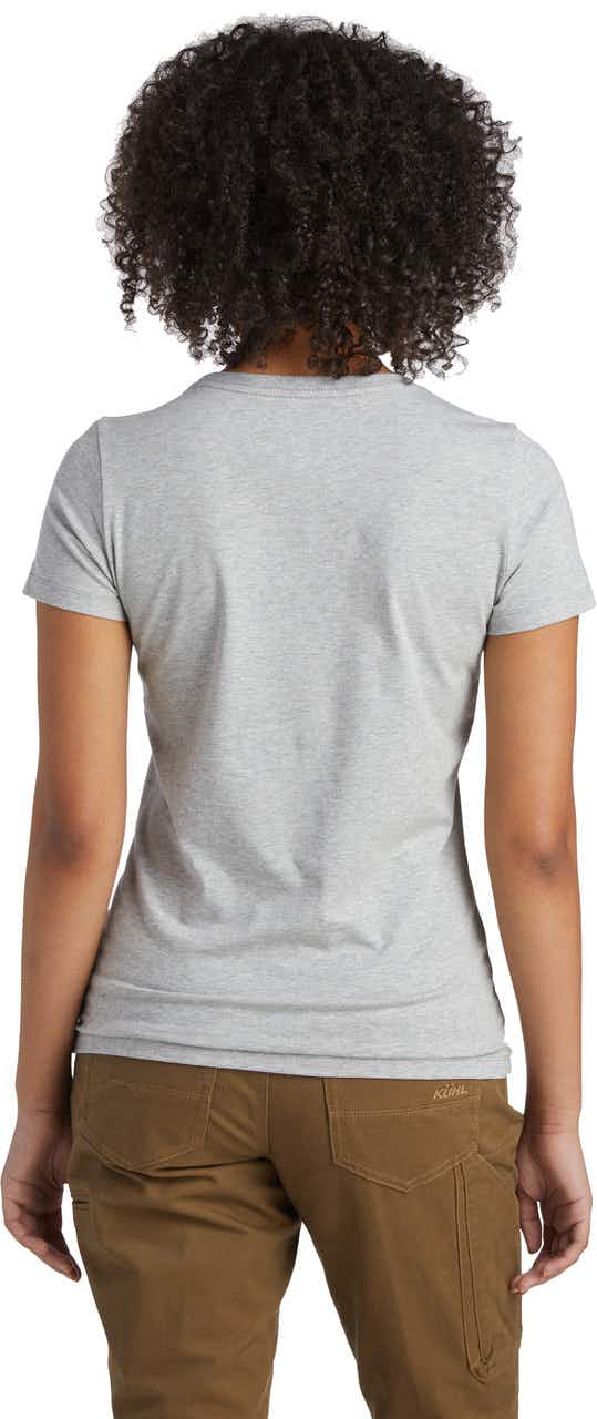 Fair Trade Stretch Short Sleeve T-Shirt Grey Heather