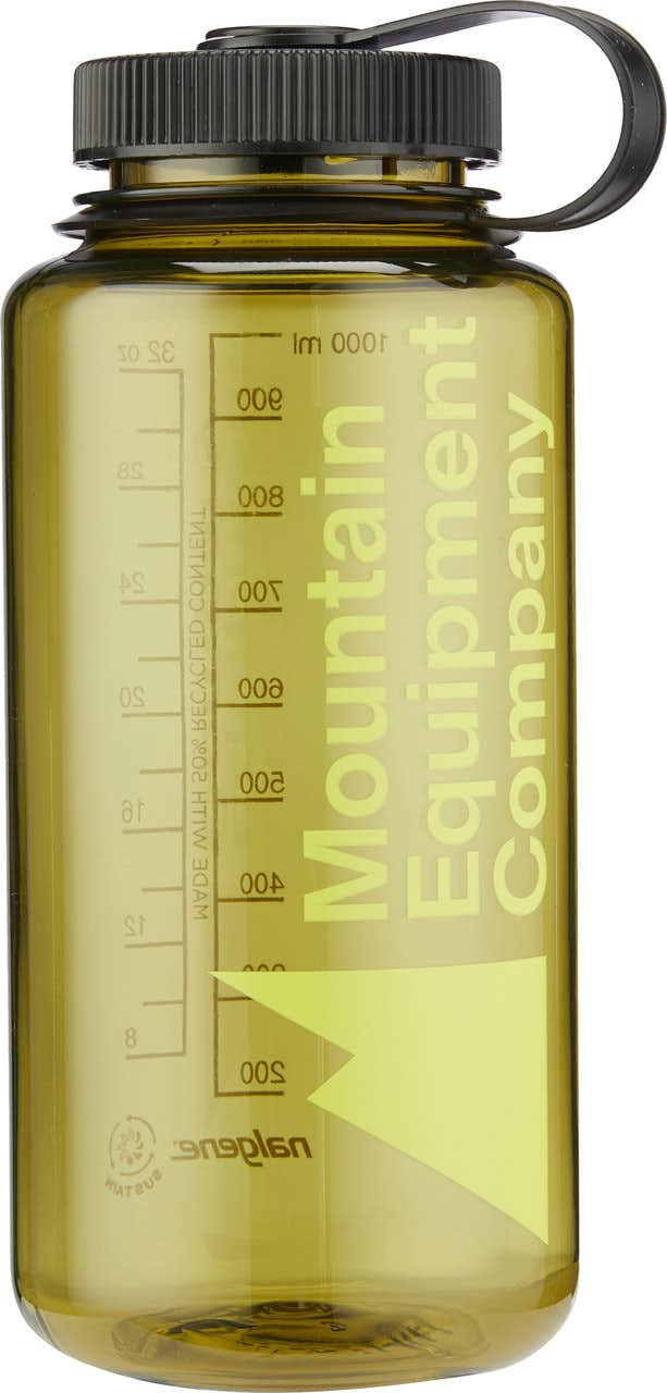 Nalgene Sustain Wide Mouth Water Bottle 1L Olive