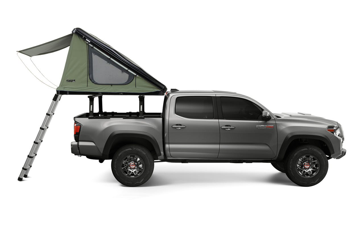 Basin Wedge 2-Person Rooftop Tent Black