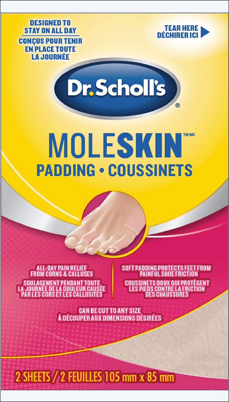 Moleskin Plus Padding NO_COLOUR