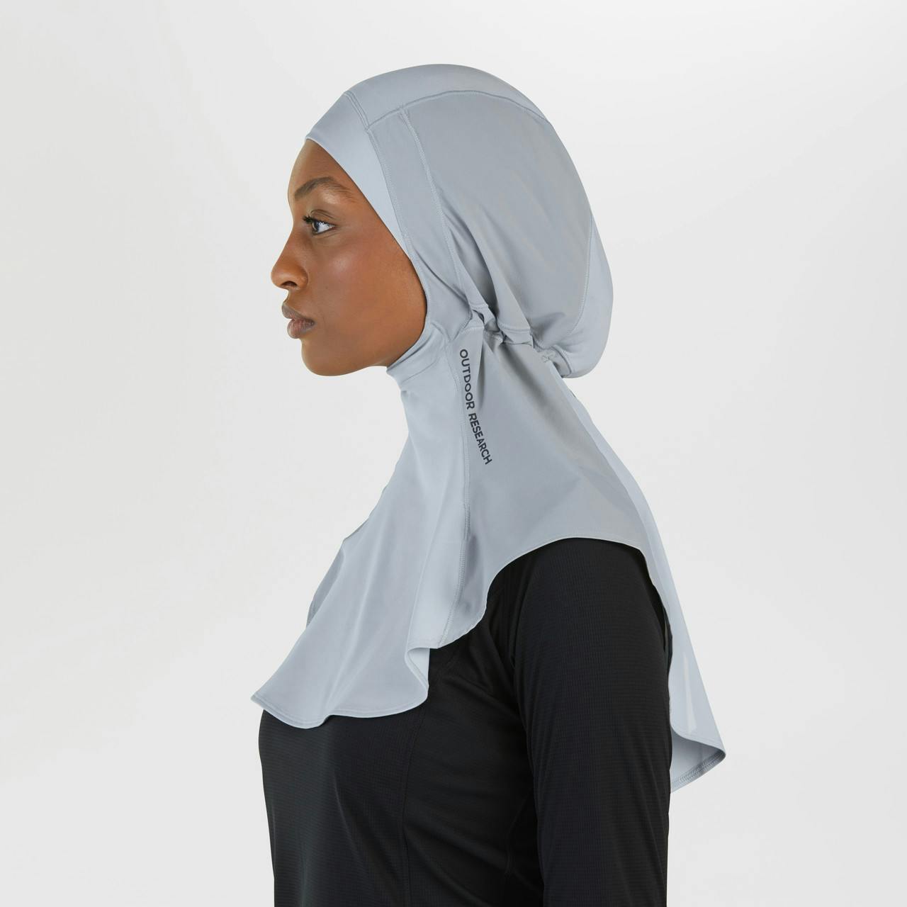 Hijab ActiveIce Galet/Gris Titane