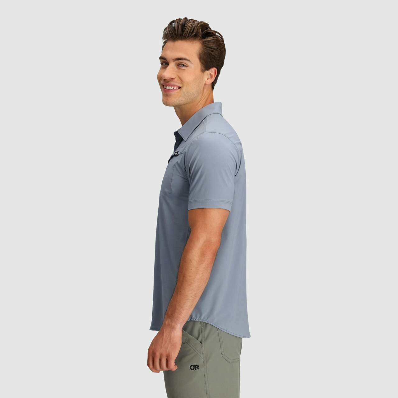 Astroman Short Sleeve Sun Shirt Slate