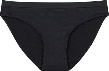 Culotte bikini en laine mérinos 150 Lace Noir