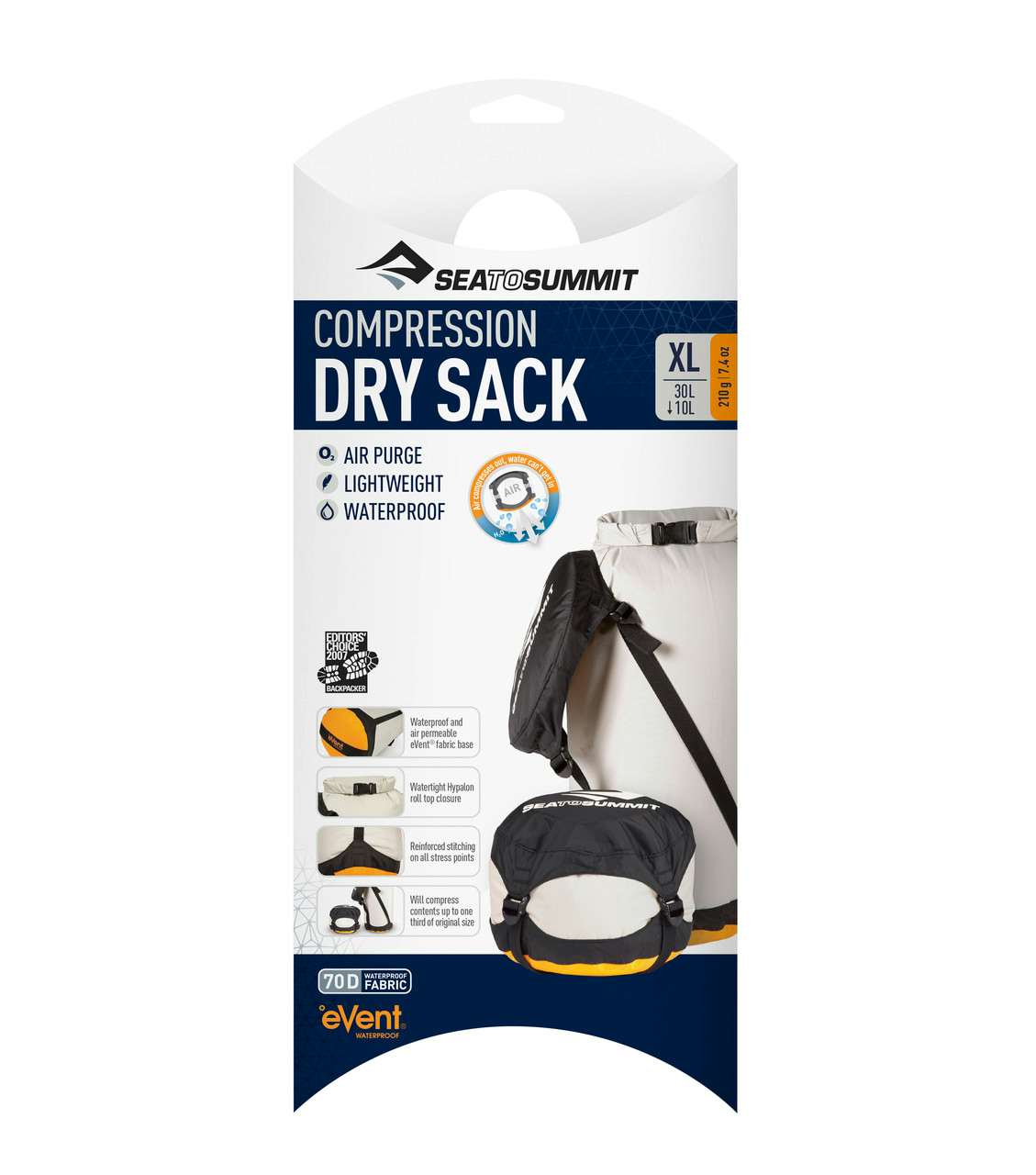 eVent Compression Dry Sack Grey
