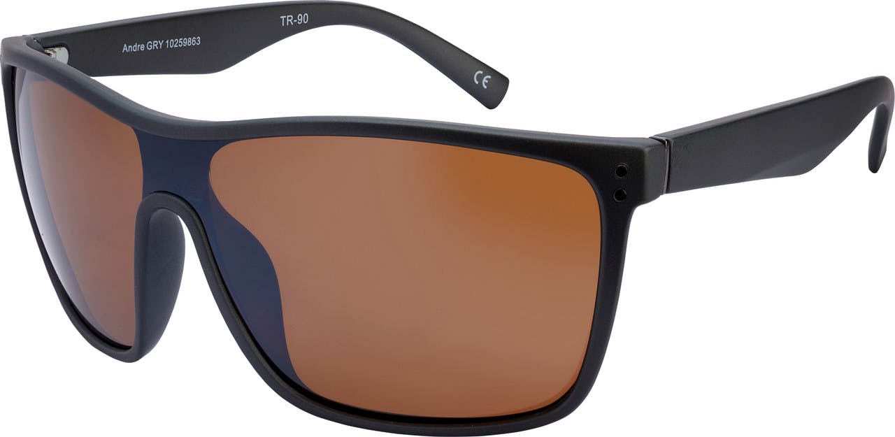Andre Sunglasses Grey/Brown Lens