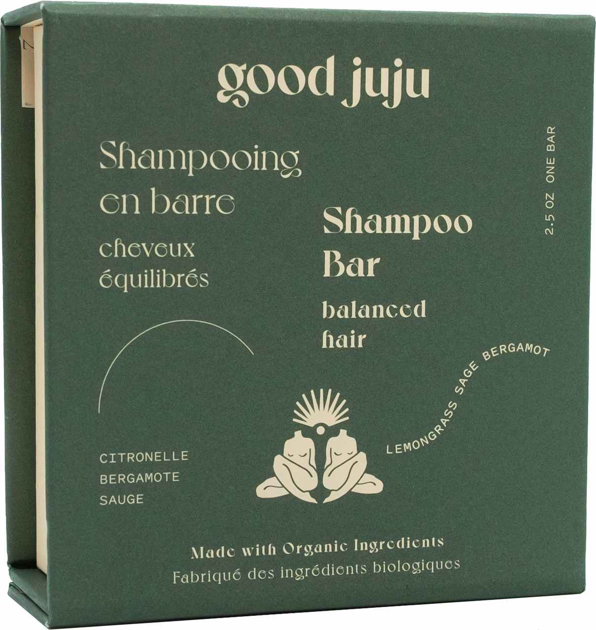 Shampoo Bar Balanced Hair Green