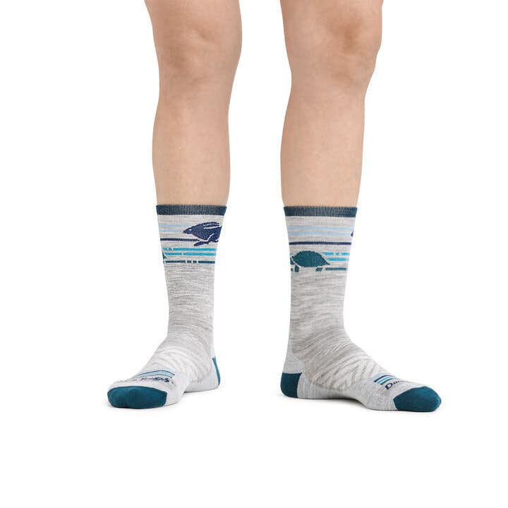 Chaussettes Pacer Ultra Lightweight Micro Crew Gris