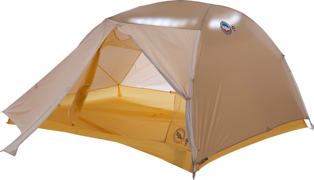 Tiger Wall UL MtnGLO 3-Person Solution Dye Tent Greige/Grey/Yellow