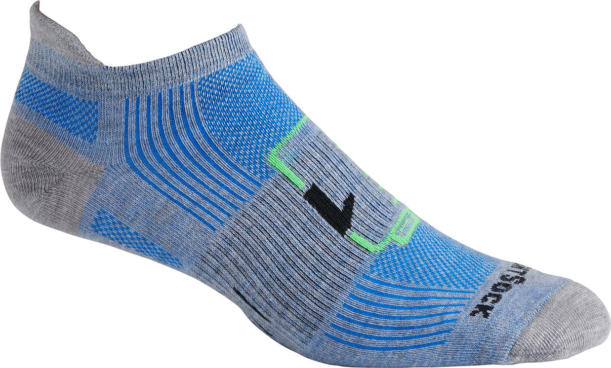 ECO Run Tab Socks Grey/Blue