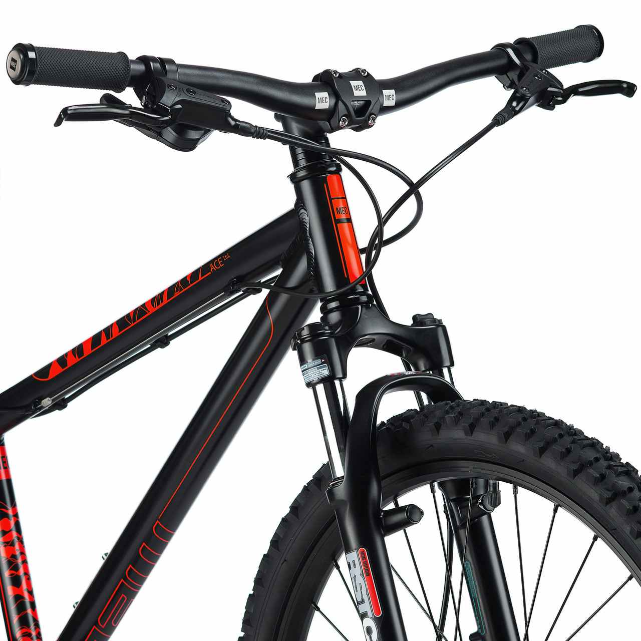 Ace Ltd. Bicycle Black/Red